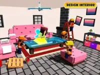 Fairy Tale Girls Craft : Blocky Princess World 3D Screen Shot 8