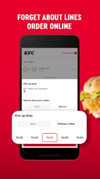 KFC: Delivery, Food & Coupons Screen Shot 1