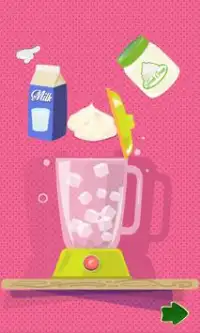 स्वादिष्ट आइसक्रीम बनाने खेल: पाक कला मुक्त बच्चों Screen Shot 1