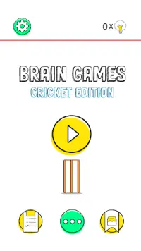 Brain Games Cricket Edition Screen Shot 0