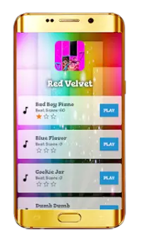 🎹 Red Velvet Piano TIles Screen Shot 0