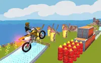 Bike Stunts Game - Extreme Motocross Master Stunts Screen Shot 1