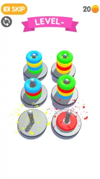 Color Sort 3D: Fun Hoop Stack Sorting Puzzle Screen Shot 3