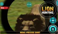 Wild Lion Sniper Shooter Screen Shot 3