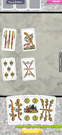 Broom Italian Card Game Online Screen Shot 6