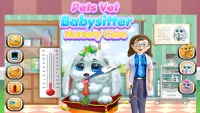 Pets Vet Doctor Baby sitter Nursery Care Games Screen Shot 0