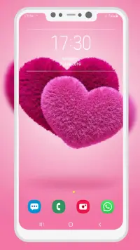 Love Pink Wallpaper Screen Shot 8