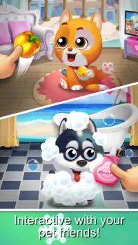 Bubble Fruit: Pet Bubble Shooter Games Screen Shot 0