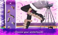 Winter Boots – mode spiele Screen Shot 2
