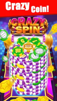 Crazy Coin Pusher:Casino games Screen Shot 1
