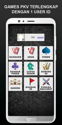 Pkv Games Online Resmi - BandarQQ - DominoQQ Apk Screen Shot 0