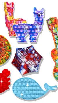 Pop It Antistress Fidget toys 3d Anxiety Relief Screen Shot 1