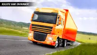 Truck simulator euro truck driver Truck Simulation Screen Shot 1