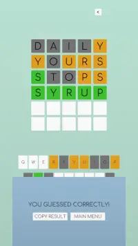 Wordily - 5 Letter Word Game Screen Shot 20