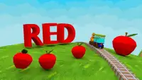 Learn Colors - 3D Train Game For Preschool Kids Screen Shot 0