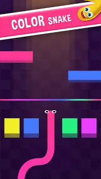 Snake vs Color Blocks - Snake Puzzle Game Screen Shot 3