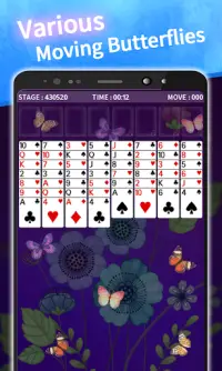 Solitaire Freecell : 1 million of stages Screen Shot 3