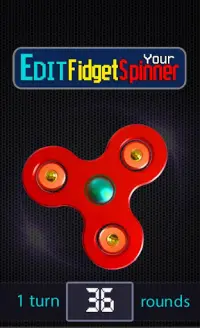 Fidget Spinner Simulation - Edit it Fidget Spinner Screen Shot 1