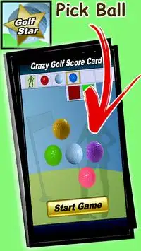 Mini Golf Scorecard Screen Shot 2