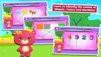 Bears' Fun Kindergarten Games Screen Shot 1