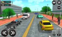 taxichauffeur spel - offroad taxi rijsim Screen Shot 5