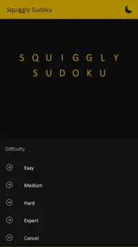 Squiggly Sudoku Screen Shot 5