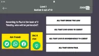Bible Trivia Quiz Screen Shot 6