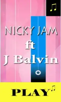 Nicky Jam  Piano Tiles Screen Shot 0