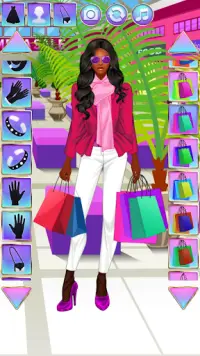 Cool Girls Shopping - Makeover with 2500 items Screen Shot 2