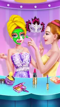 Princess Makeup - Masked Prom Screen Shot 2