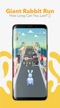 Giant Rabbit Run Screen Shot 1