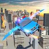 Futuristic Robot Car Transformation:Flying Battle