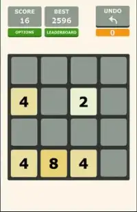 2048 Challenge Puzzle Game Screen Shot 1