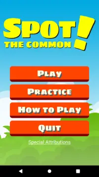 Spot the Common: Brain Workout & Speed Training Screen Shot 0
