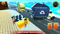City Garbage Truck Driving Sim Screen Shot 2