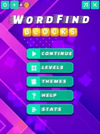 WordFind Blocks Crusher - search for the words Screen Shot 16
