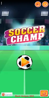 Soccer Champ - The Unknown Football Legend Screen Shot 0