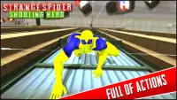 Spider Hero: 銃撃ゲーム Screen Shot 1