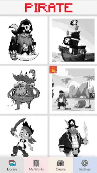 Pirate - Pixel Art Screen Shot 4