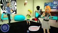 Papa Simulator 3D-Spiele: Babypflege moderne Famil Screen Shot 1