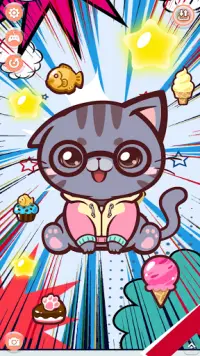 Kitty Fashion Star : Cat Dress Up Game Screen Shot 2