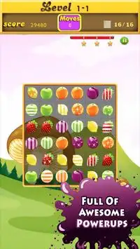 Candy Fruit Mania Screen Shot 2