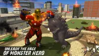 Godzilla vs Incredible Monster Hero Fighting Games Screen Shot 3