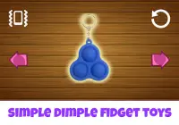 Magic Simple Dimple Fidget Toy: simple dimple game Screen Shot 1
