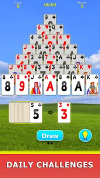 Pyramid Solitaire Mobile Screen Shot 6