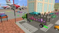 Airplane Pilot Transport Car Truck Simulator Screen Shot 1