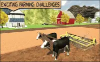 Farm Tractor Sim - Forage Farming Games Screen Shot 8