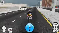 Highway Stunt Moto Racer Screen Shot 1