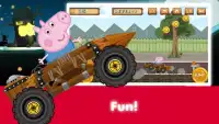 Peppa Moto Pig Cart Stun Chalange Screen Shot 2