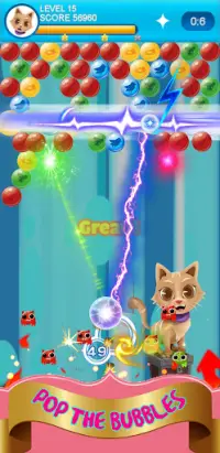 Pop Catly Puzzle - Best Bubble Shooter Witch 2021 Screen Shot 2